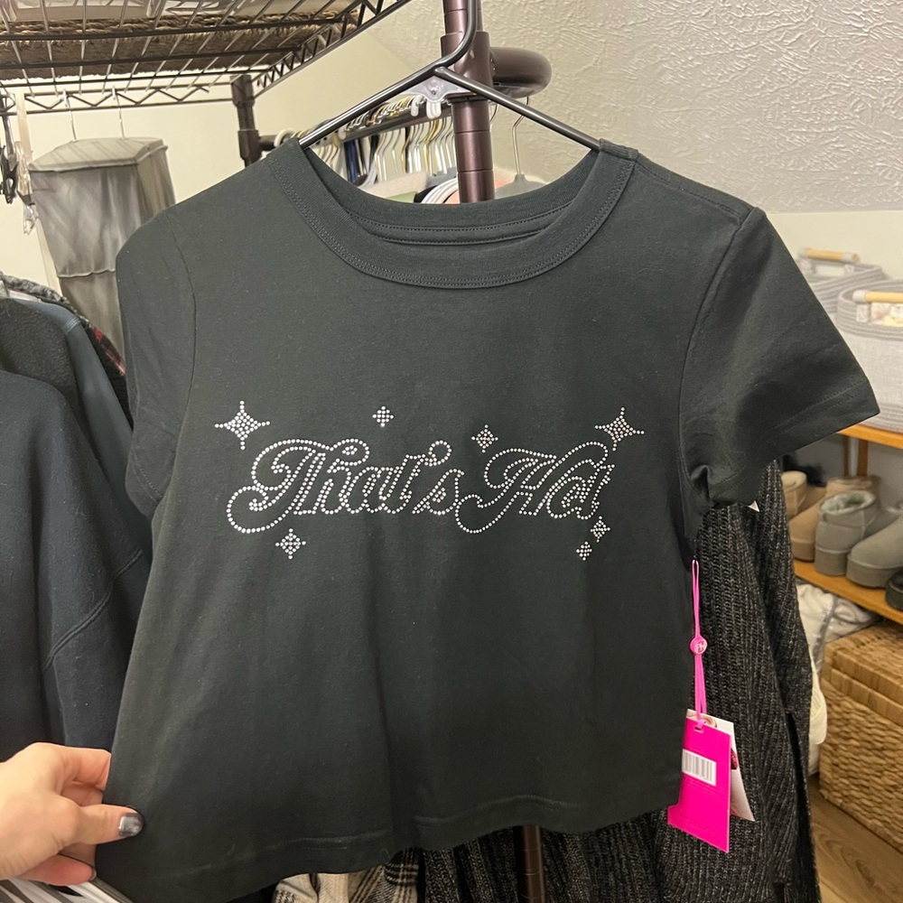 That's Hot Bling Cropped Tee